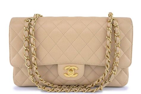 chanel purse beige|chanel beige handbag.